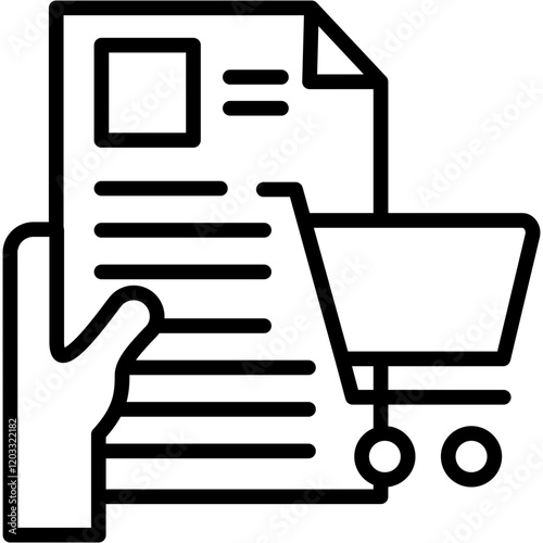 Shopping List Icon