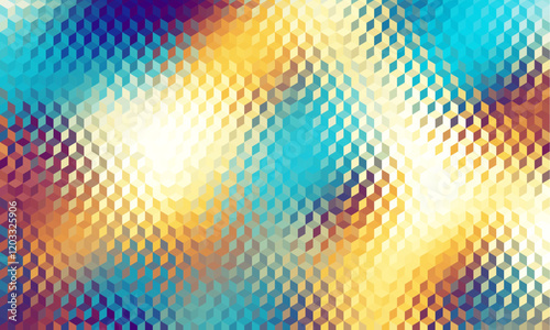 Wallpaper Mural Stained Glass Glowing Textured surface Illustration. Glare effect. Abstract glance background for design prints. Torontodigital.ca