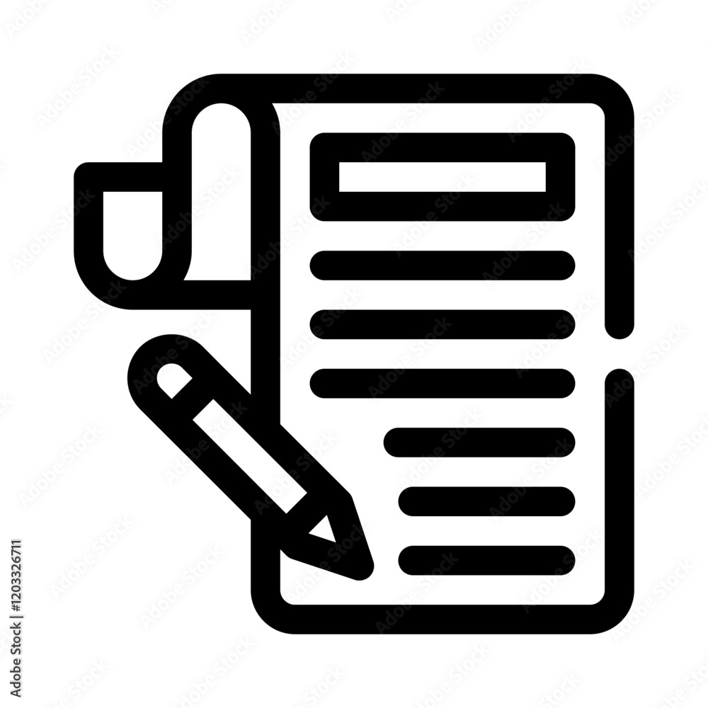 writing line icon writing line icon