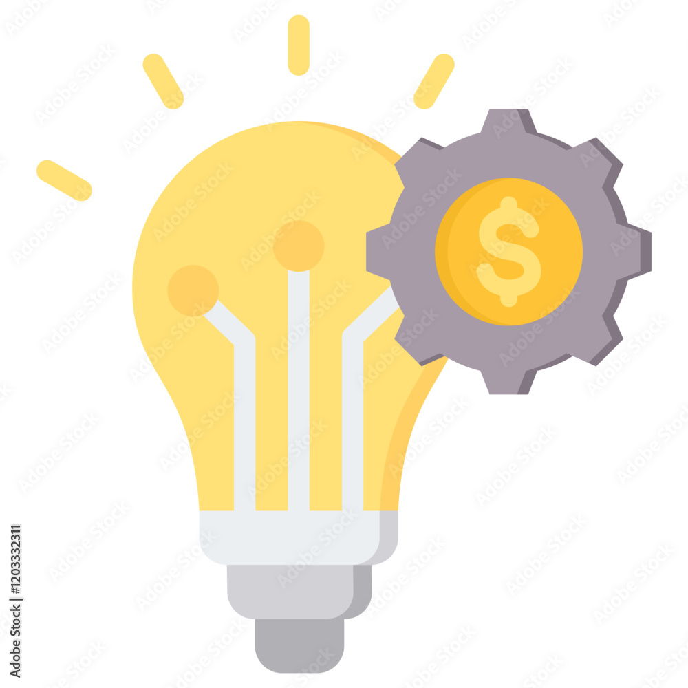 Business Innovation Flat Icon Business Innovation Flat Icon