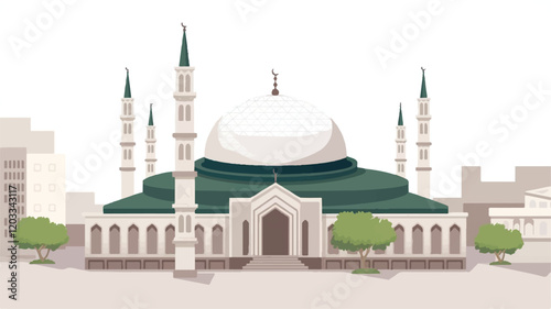 Islamic Heritage in Artistic Mosque Designs.