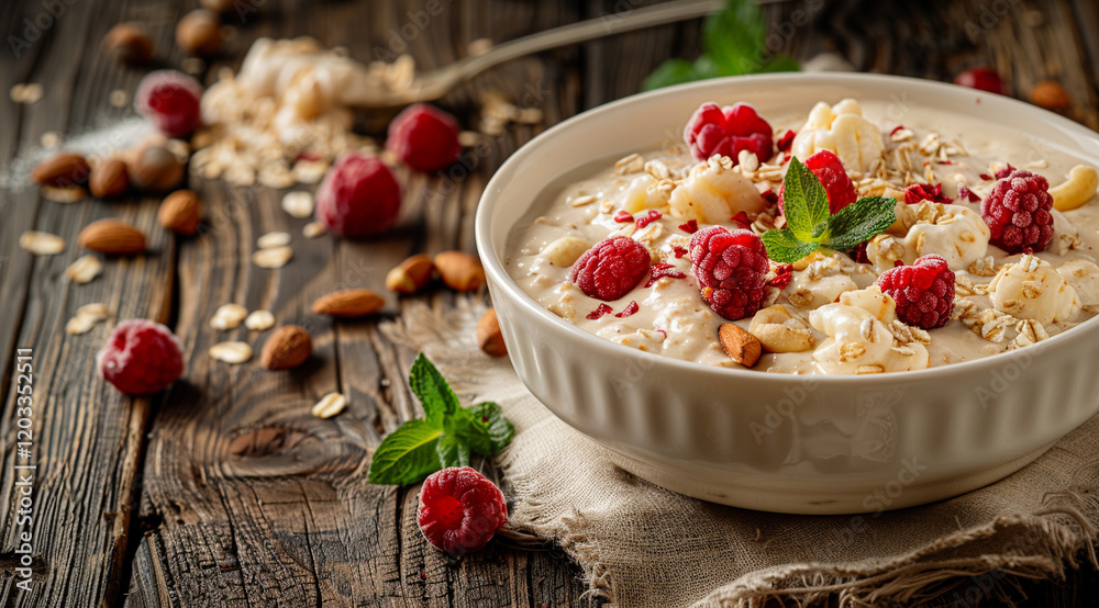 muesli with berries muesli with berries