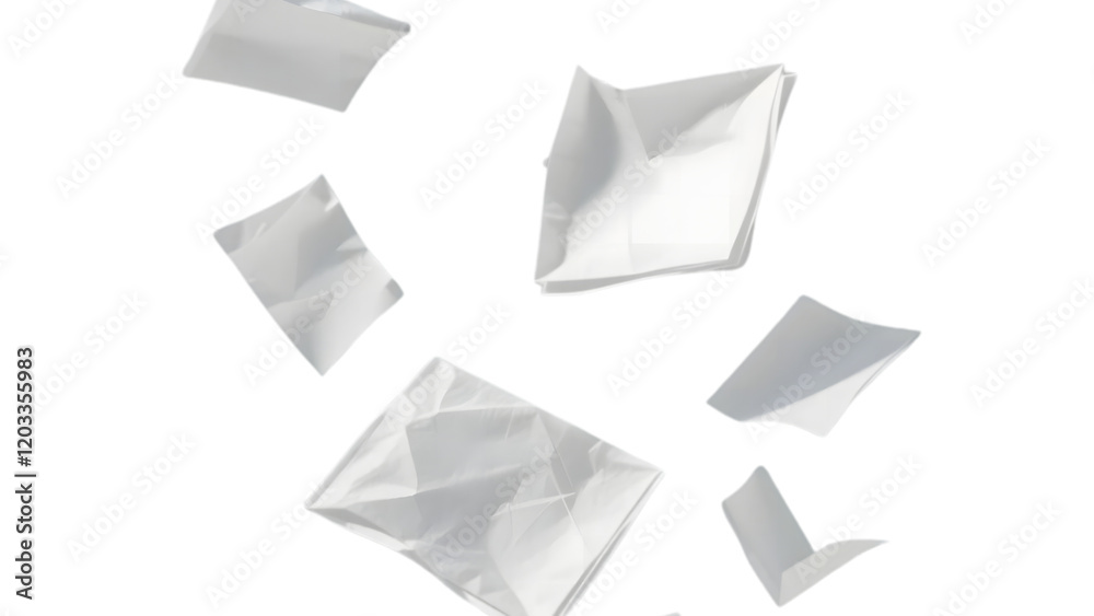 Graceful Motion: Floating Paper in Mid-Air Graceful Motion: Floating Paper in Mid-Air