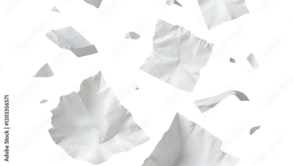 Graceful Motion: Floating Paper in Mid-Air Graceful Motion: Floating Paper in Mid-Air