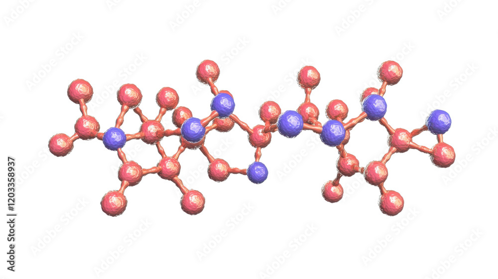 Colorful Easter eggs on a white surface with a molecular structure representing chemistry and pharmaceutical elements like atoms, carbon, hydrogen, and oxygen Colorful Easter eggs on a white surface with a molecular structure representing chemistry and pharmaceutical elements like atoms, carbon, hydrogen, and oxygen