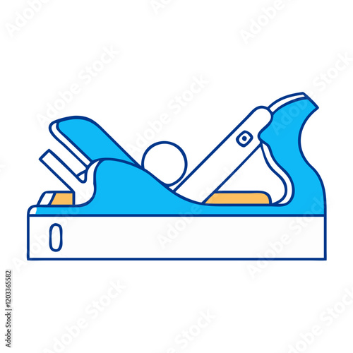 hand plane tool icon, hand plane tool vector illustration-simple illustration of hand plane tool, perfect for hand plane tool logos and icons