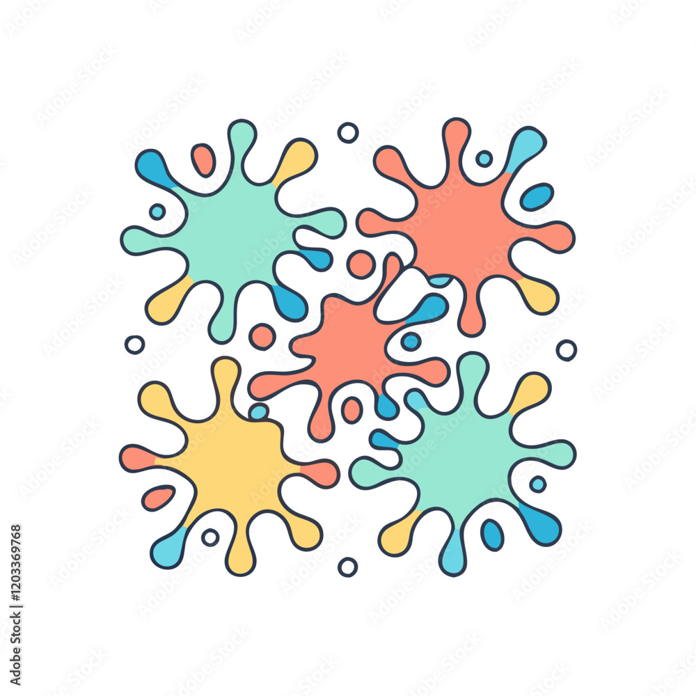 paint splatter pattern icon, paint splatter pattern vector illustration-simple illustration of paint splatter pattern, perfect for paint splatter pattern logos and icons paint splatter pattern icon, paint splatter pattern vector illustration-simple illustration of paint splatter pattern, perfect for paint splatter pattern logos and icons