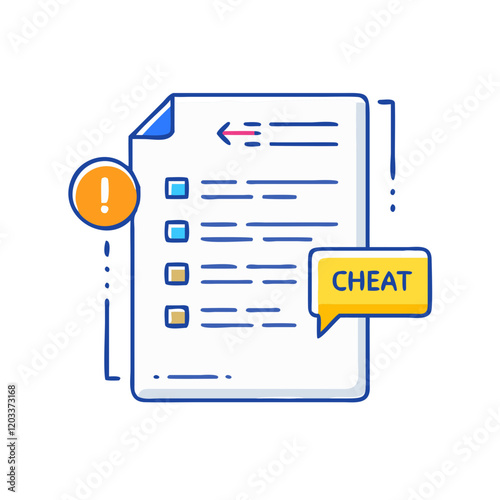 cheat code text icon, cheat code text vector illustration-simple illustration of cheat code text, perfect for cheat code text logos and icons