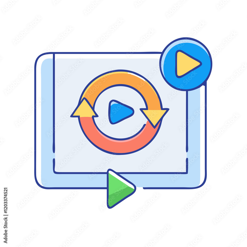 game replay icon, game replay vector illustration-simple illustration of game replay, perfect for game replay logos and icons game replay icon, game replay vector illustration-simple illustration of game replay, perfect for game replay logos and icons