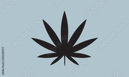 Sativa and indica  Silhouette  illustration Vector Art on White Background, Calligraphy t shirt design, card, flyer, Hand drawn lettering phrase, svg Files for Cutting Cricut and Silhouette, EPS 10