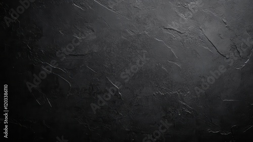 Dark textured slate background with natural cracks and rugged surface