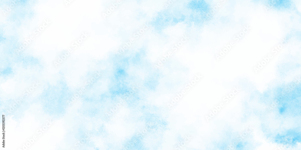 Soft and cloudy blue sky Watercolor background texture, cloudy and soft sky blue blurred and grainy Blue powder explosion, The sky blue texture clouds, blue watercolor paper texture background. Soft and cloudy blue sky Watercolor background texture, cloudy and soft sky blue blurred and grainy Blue powder explosion, The sky blue texture clouds, blue watercolor paper texture background.