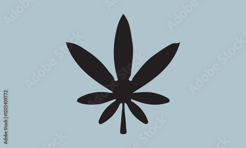 Sativa and indica Silhouette illustration Vector Art on White Background, Calligraphy t shirt design, card, flyer, Hand drawn lettering phrase, svg Files for Cutting Cricut and Silhouette, EPS 10