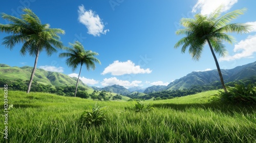 Wallpaper Mural Tropical Paradise Landscape Torontodigital.ca