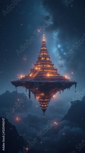 Celestial Temple in Space