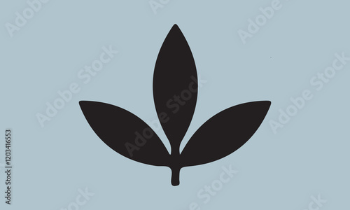 Sativa and indica Silhouette illustration Vector Art on White Background, Calligraphy t shirt design, card, flyer, Hand drawn lettering phrase, svg Files for Cutting Cricut and Silhouette, EPS 10