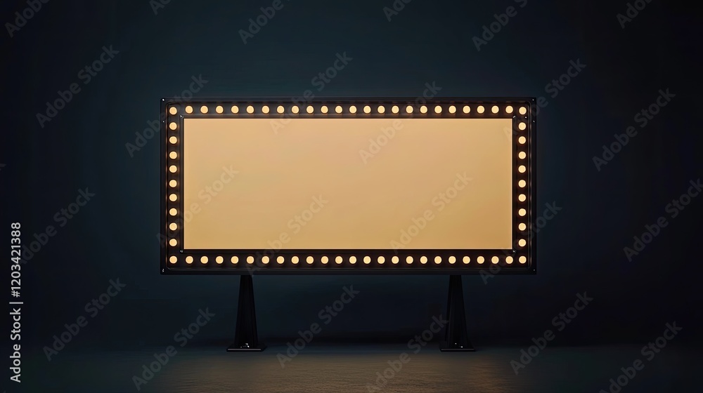 Bright LED custom sign on a dark background, with a clean display area for future use or messages. Bright LED custom sign on a dark background, with a clean display area for future use or messages.