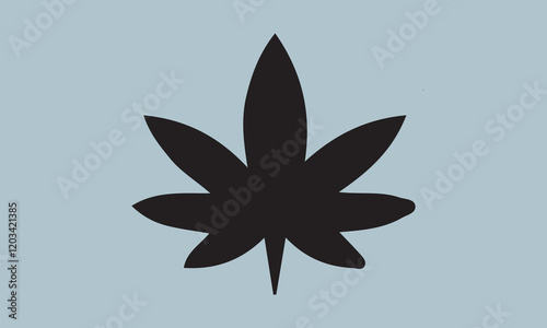 Sativa and indica Silhouette illustration Vector Art on White Background, Calligraphy t shirt design, card, flyer, Hand drawn lettering phrase, svg Files for Cutting Cricut and Silhouette, EPS 10