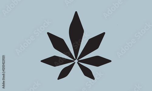 Sativa and indica Silhouette illustration Vector Art on White Background, Calligraphy t shirt design, card, flyer, Hand drawn lettering phrase, svg Files for Cutting Cricut and Silhouette, EPS 10
