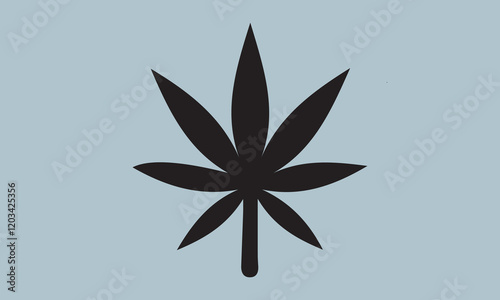 Sativa and indica Silhouette illustration Vector Art on White Background, Calligraphy t shirt design, card, flyer, Hand drawn lettering phrase, svg Files for Cutting Cricut and Silhouette, EPS 10