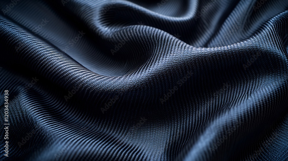Abstract black carbon fiber texture featuring crumpled yet refined material with a subtle kevlar weave pattern perfect for luxury car wrapping and modern product design aesthetics Abstract black carbon fiber texture featuring crumpled yet refined material with a subtle kevlar weave pattern perfect for luxury car wrapping and modern product design aesthetics
