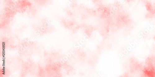 White smoky watercolor painting on old paper texture, Pink rose tone abstract texture with cloudy stains, Stain artistic hand painted texture of pink, pastel hand painted watercolor of pink texture.