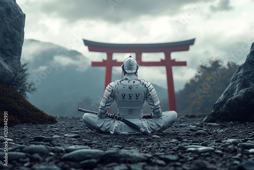 Legendary samurai depicted in dramatic battle scenes and serene landscapes