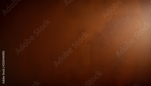 Old brown background with distressed vintage grunge texture in dark earthy chocolate, studio lighting, with white tones