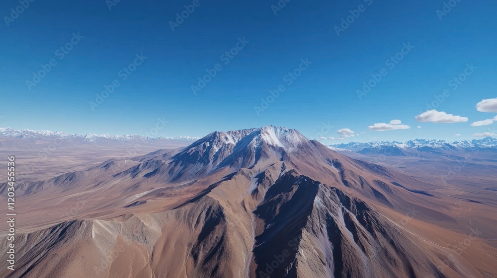 Naklejka premium High Altitude Mountain Landscape