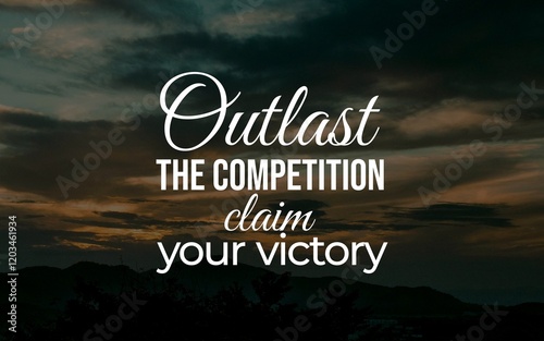 Inspirational quotes about embracing competition to achieve success and glory. Perfect for those seeking motivation to outwork rivals, conquer challenges, and create a winning legacy. 