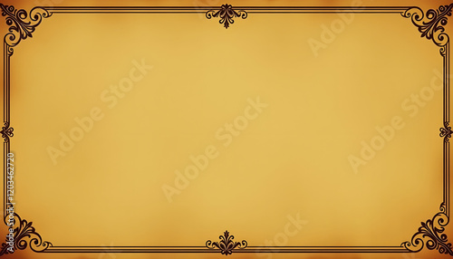 Vintage Background Wallpaper with Grit and Grain Effects and Decorative Border, cinematic, with white tones