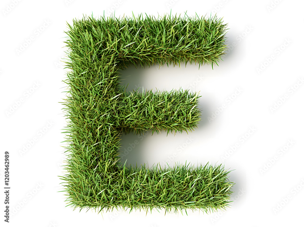 Creative 3D rendering of the letter Creative 3D rendering of the letter