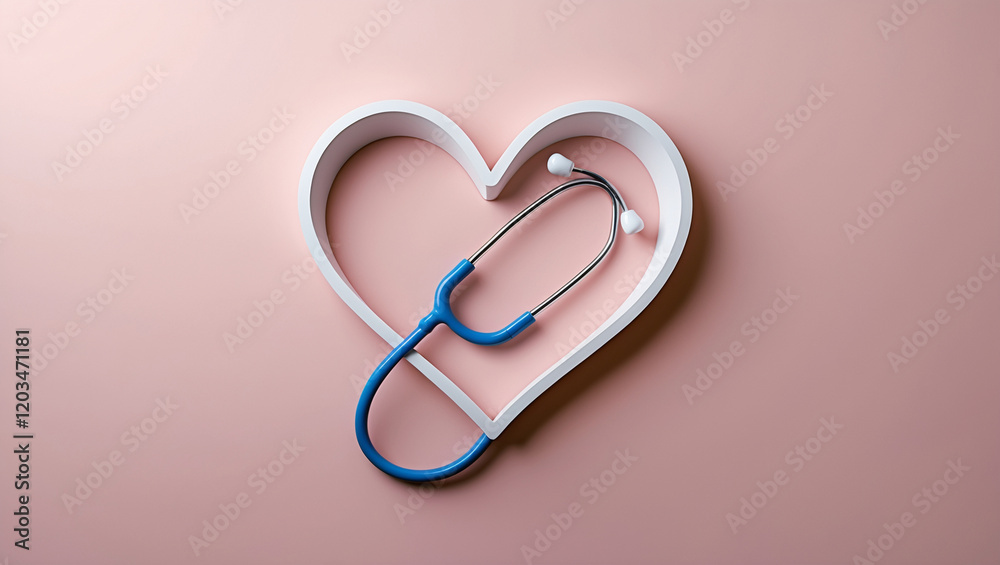 heart shaped stethoscope heart shaped stethoscope