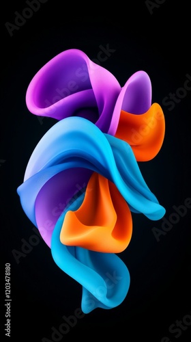  Business Technology Art Abstract Surface kv Visual Design 