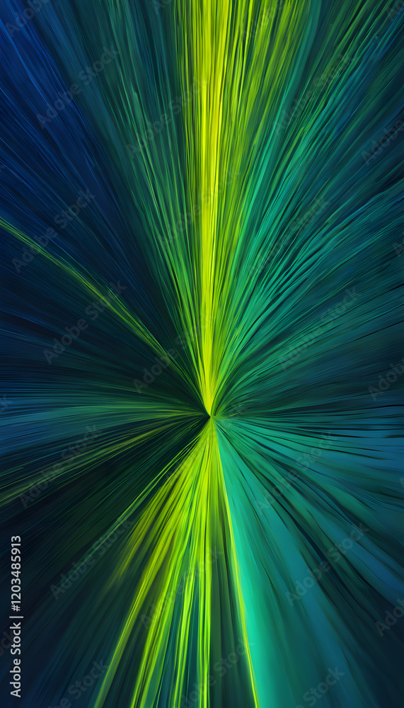 Obraz premium Dark blue green yellow gradient background, glowing texture banner cover header poster design.
