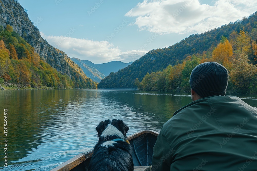 Fisherman catching big fish with rod in scenic lake - outdoor fishing hobby activity. Beautiful simple AI generated image Fisherman catching big fish with rod in scenic lake - outdoor fishing hobby activity. Beautiful simple AI generated image