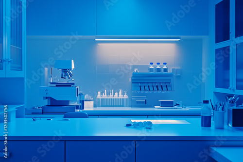 Laboratory Medical Concept Background