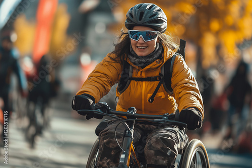 Competitive spirit shines brightly at adaptive sports cycling event