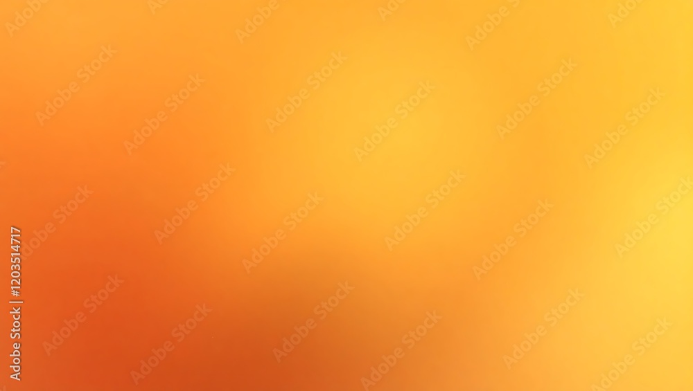 Warm and vivid orange gradient background with smooth color transitions and fine grainy details for digital creative projects and design needs