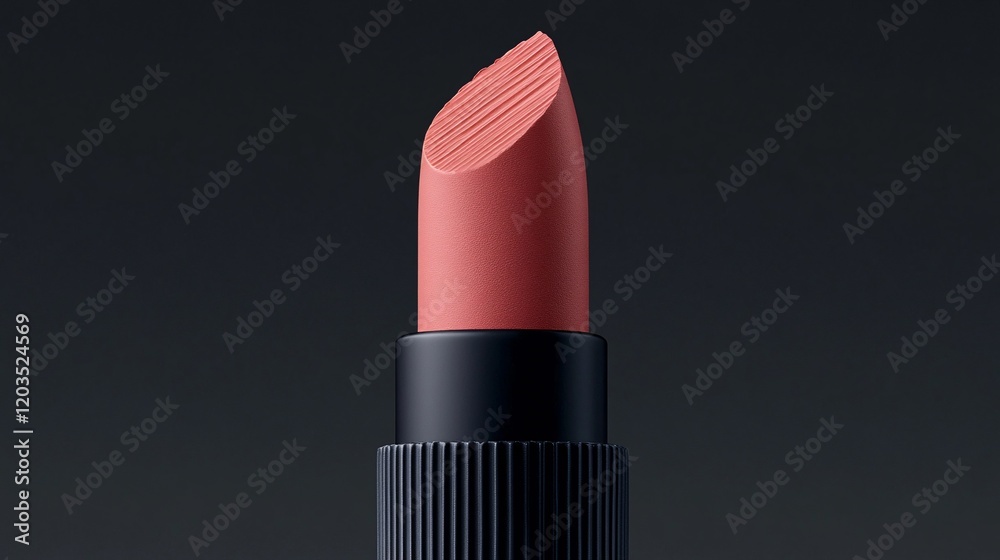 Obraz premium Luxurious Minimalist Lipstick Design with Intricate Details