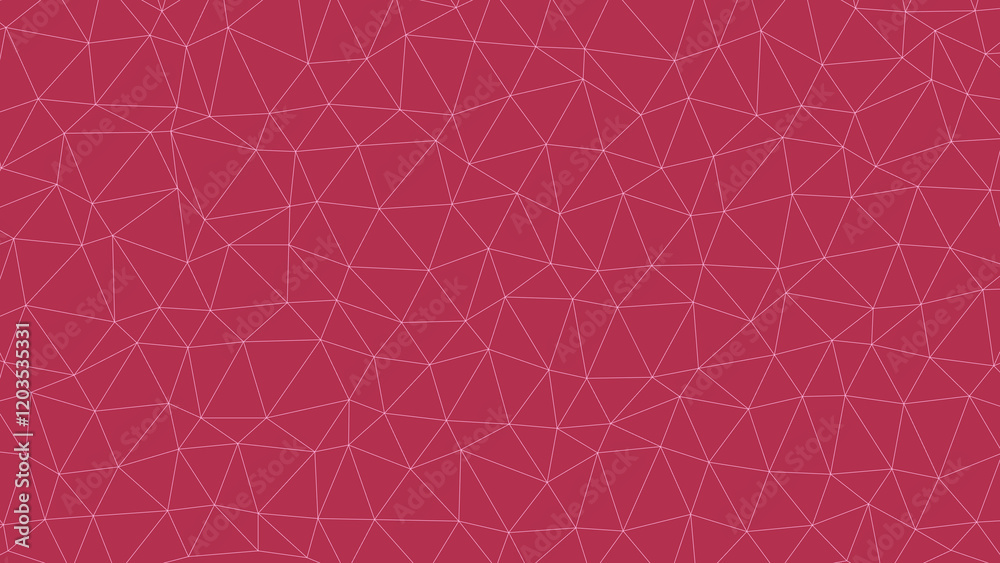 Triangular Tech Background - Red Triangular Tech Background - Red