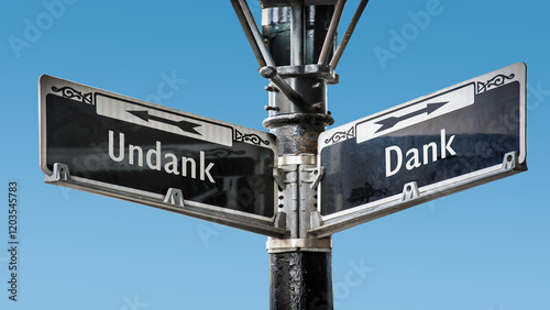 Signposts the direct way to Thanks versus Ingratitude photo