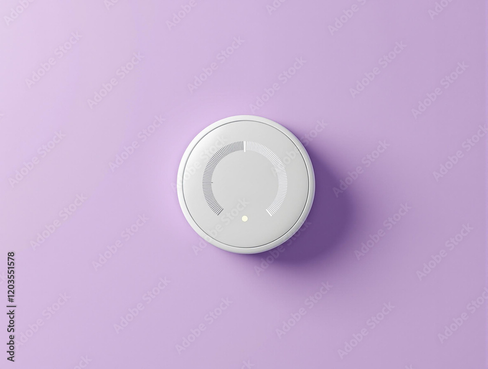 smart home thermostat flat lay home tech smart home thermostat flat lay home tech