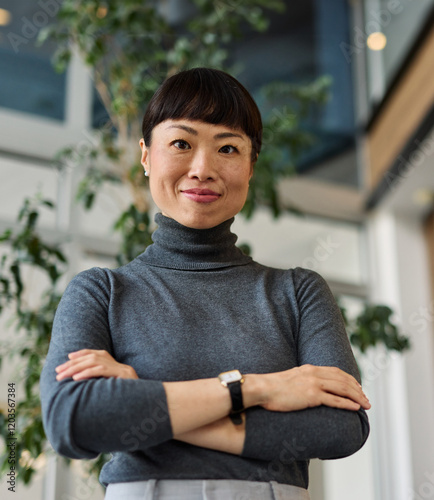 business meeting businesswoman woman office portrait entrepreneur smart confident happy colleague businessperson startup creative  working female corporate executive