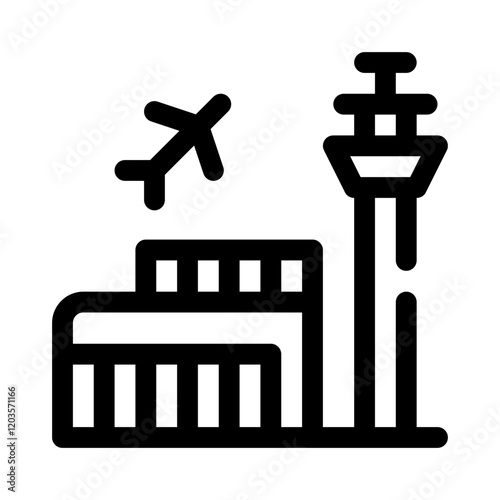 airport line icon