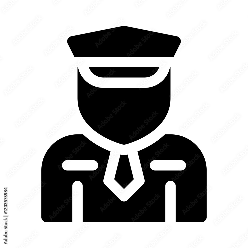 pilot glyph icon pilot glyph icon
