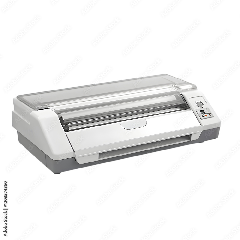 Modern White Laminating Machine for Professional Document Sealing

