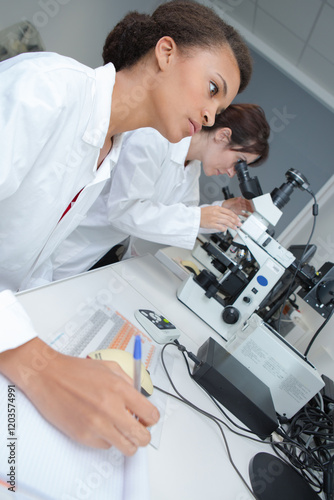 medical scientist in the lab