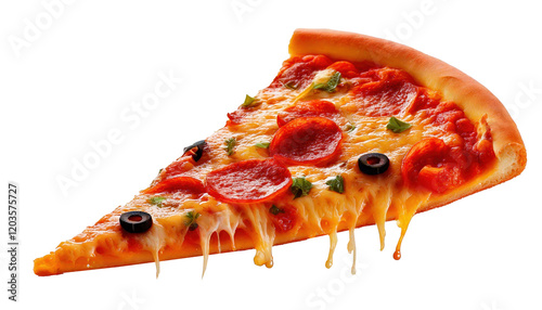 pizza slice with transparant background
