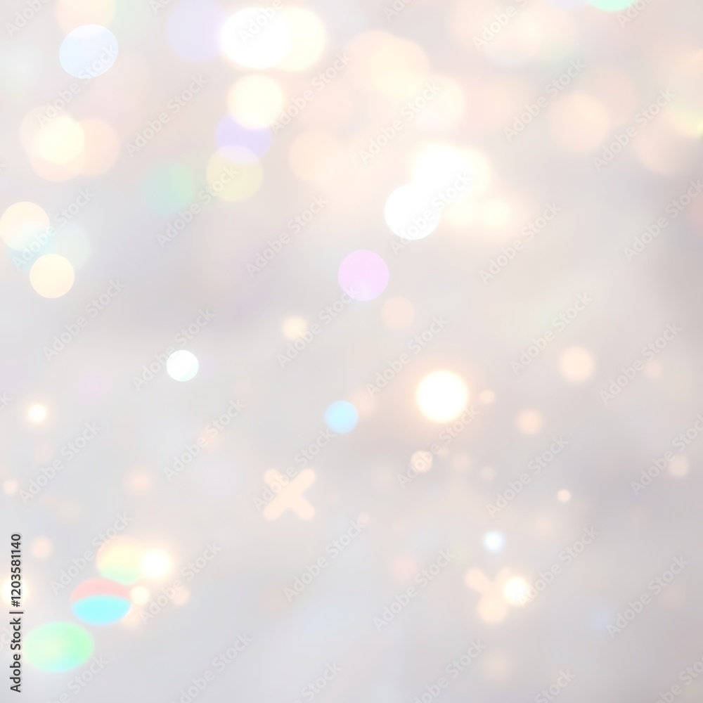Abstract bokeh background with pastel lights. Abstract bokeh background with pastel lights.